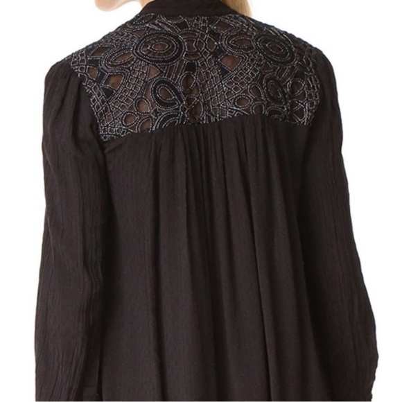 Free People Canyon Rose Embroidered Blouse - Picture 2 of 4